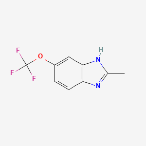 2-Methyl-5-(trifluoromethoxy)-1H-benzo[d]imidazole