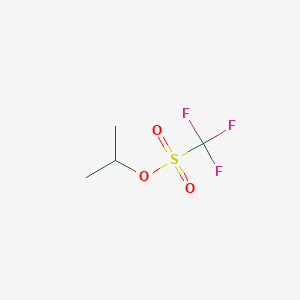 molecular formula C4H7F3O3S B056943 Isopropyl trifluoromethanesulfonate CAS No. 41029-44-1