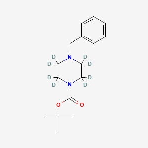 tert-Butyl 4-benzylpiperazine-1-carboxylate-d8