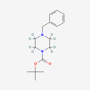 4-Benzylpiperazine-1-carboxylic Acid-d8 tert-Butyl Ester