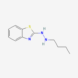 2-(2-Butylhydrazino)-1,3-benzothiazole