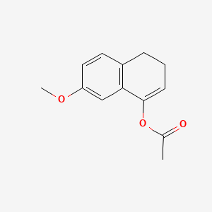 3,4-Dihydro-7-methoxy-1-naphthol Acetate