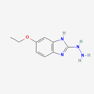 1H-Benzimidazole, 6-ethoxy-2-hydrazinyl-