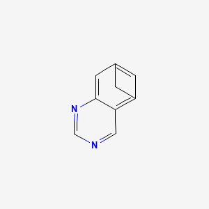 molecular formula C9H6N2 B569527 5,7-Methanoquinazoline CAS No. 123055-02-7