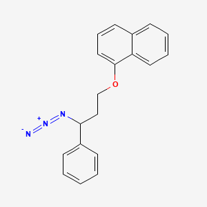 1-(3-Azido-3-phenylpropoxy)naphthalene