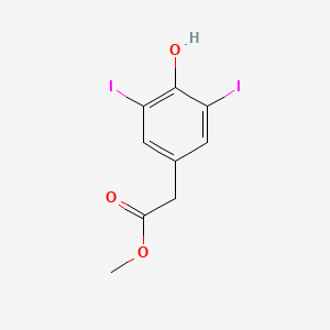 Methyl 2-(4-hydroxy-3,5-diiodophenyl)acetate