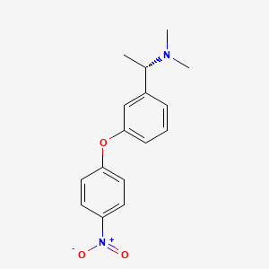 (S)-N,N-Dimethyl-1-(3-(4-nitrophenoxy)phenyl)ethanamine