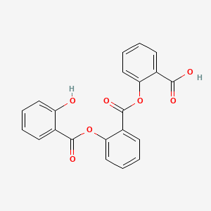 2-((2-((2-Hydroxybenzoyl)oxy)benzoyl)oxy)benzoic acid