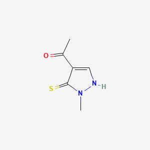 1-(5-Mercapto-1-methyl-1H-pyrazol-4-yl)ethanone