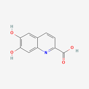 6,7-Dihydroxyquinoline-2-carboxylic acid