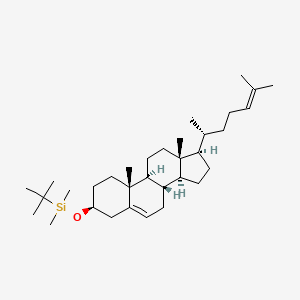 [(3beta)-Cholesta-5,24-dien-3-yloxy](1,1-dimethylethyl)dimethylsilane