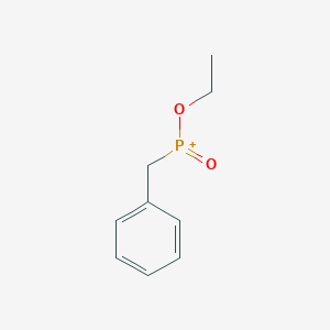 molecular formula C9H12O2P+ B056962 Benzyl(ethoxy)oxophosphanium CAS No. 114425-49-9