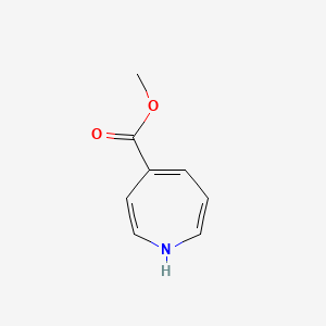 molecular formula C8H9NO2 B569627 Methyl 1H-azepine-4-carboxylate CAS No. 116407-43-3