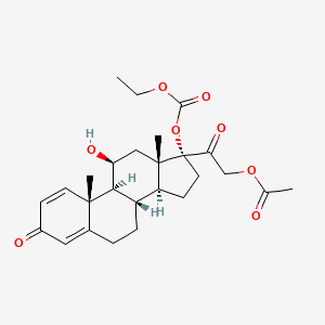 molecular formula C26H34O8 B569632 Unii-wwg9SG8rnb CAS No. 671225-23-3