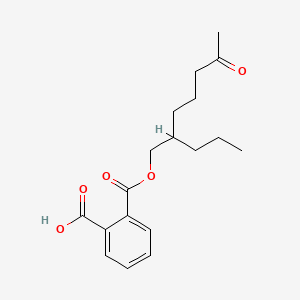 molecular formula C18H24O5 B569635 2-(((6-Oxo-2-propylheptyl)oxy)carbonyl)benzoic Acid CAS No. 1373125-92-8