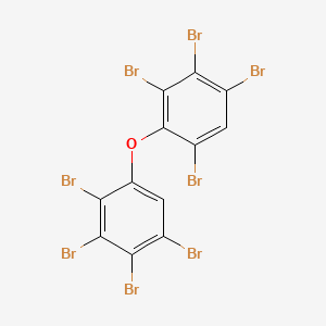 molecular formula C12H2Br8O B569674 2,2',3,3',4,4',5,6'-Octabromodiphenyl ether CAS No. 446255-39-6