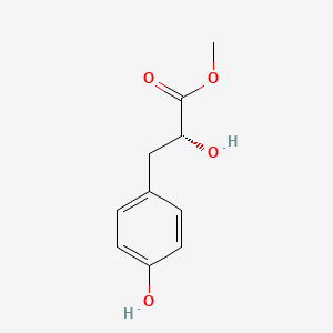 molecular formula C10H12O4 B569678 Methyl (R)-2-hydroxy-3-(4-hydroxyphenyl)propionate CAS No. 123359-32-0