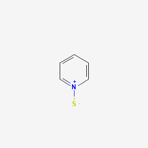 molecular formula C5H5NS B569681 Pyridine, 1-sulfide CAS No. 115974-66-8