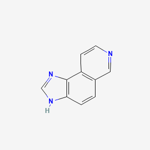 molecular formula C10H7N3 B569688 1h-Imidazo[4,5-f]isoquinoline CAS No. 115100-09-9