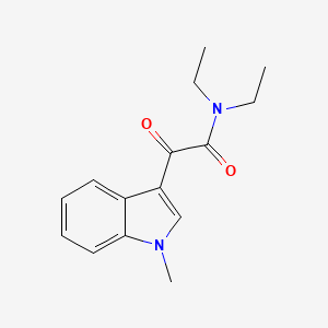 molecular formula C15H18N2O2 B5697152 N,N-diethyl-2-(1-methyl-1H-indol-3-yl)-2-oxoacetamide 
