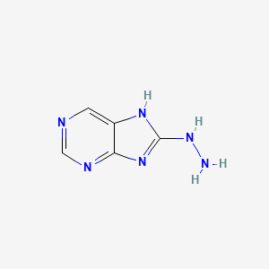 8-Hydrazono-7,8-dihydro-1H-purine
