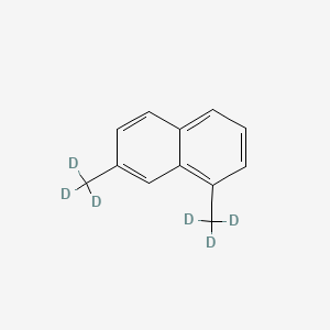 molecular formula C12H12 B569728 1,7-Di(methyl-d3)-naphthalene CAS No. 29636-70-2