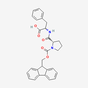 molecular formula C29H28N2O5 B569730 Fmoc-Pro-Phe-OH CAS No. 120943-07-9