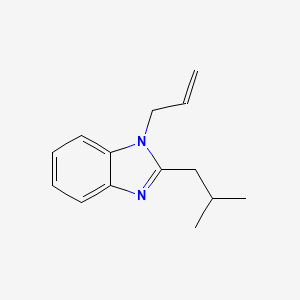 1-allyl-2-isobutyl-1H-benzimidazole