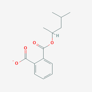 molecular formula C14H18O4 B569736 Mono(4-Methyl-2-pentyl) Phthalate CAS No. 856806-35-4