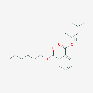 molecular formula C18H26O4 B569742 Phthalic acid, hexyl 4-methylpent-2-yl ester CAS No. 109695-50-3