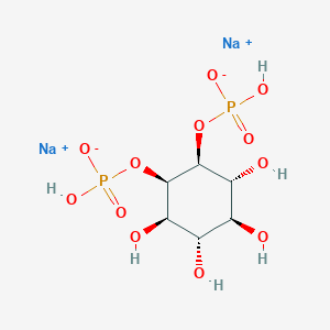 molecular formula C6H12Na2O12P2 B569747 D-myo-Inositol-1,2-diphosphate (sodium salt) 