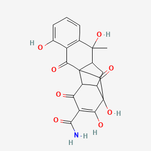 molecular formula C20H17NO8 B569756 Lumitetracycline CAS No. 115747-16-5
