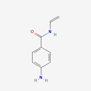 molecular formula C9H10N2O B569774 4-amino-N-ethenylbenzamide CAS No. 117060-55-6
