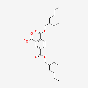molecular formula C25H38O6 B569835 2,5-Bis{[(2-ethylhexyl)oxy]carbonyl} CAS No. 63468-10-0