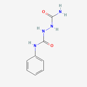 molecular formula C8H10N4O2 B5698376 N-phenylhydrazine-1,2-dicarboxamide CAS No. 90141-55-2