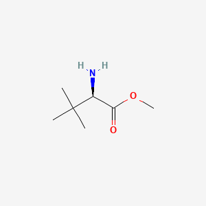molecular formula C7H15NO2 B569847 (R)-Methyl 2-amino-3,3-dimethylbutanoate CAS No. 112245-08-6