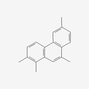 molecular formula C18H18 B569892 1,2,6,9-Tetramethylphenanthrene CAS No. 204256-39-3