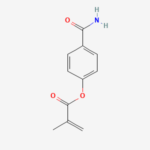4-Carbamoylphenyl 2-methylprop-2-enoate
