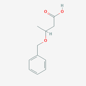 molecular formula C11H14O3 B056993 3-(苄氧基)丁酸 CAS No. 1135-38-2