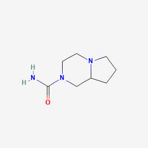 Hexahydropyrrolo[1,2-A]pyrazine-2(1H)-carboxamide