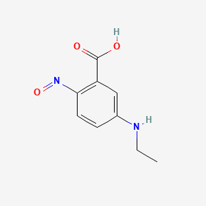 5-(Ethylamino)-2-nitrosobenzoic acid