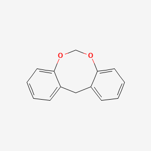 molecular formula C14H12O2 B5699512 5H-benzo[d][1,3]benzodioxocine 
