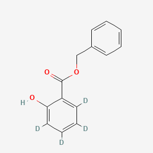 molecular formula C14H12O3 B569964 Benzyl Salicylate-d4 