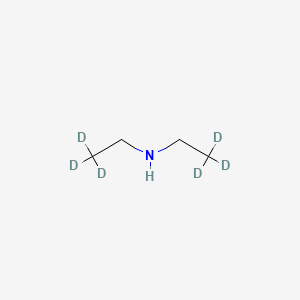 molecular formula C4H11N B569968 Diethyl-d6-amine CAS No. 51045-01-3