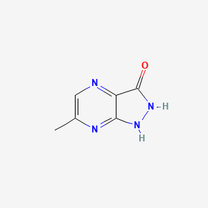 6-Methyl-1H-pyrazolo[3,4-B]pyrazin-3-OL