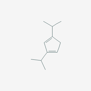 molecular formula C11H18 B056998 1,3-Diisopropyl-1,3-cyclopentadiene CAS No. 123278-27-3