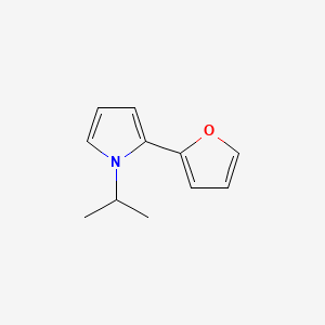 2-(Furan-2-yl)-1-isopropyl-1H-pyrrole