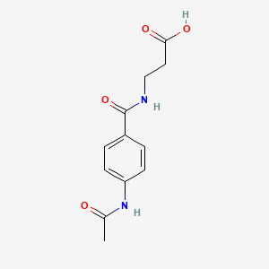 3-(4-Acetylamino-benzoylamino)propionic acid