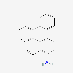 molecular formula C20H13N B570002 Benzo[e]pyren-3-amine CAS No. 120014-98-4