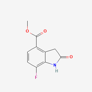 Methyl 7-fluoro-2-oxoindoline-4-carboxylate